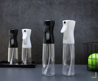 2Pcs Oil Sprayer for Cooking;  Olive Oil Sprayer Mister;  105ml Olive Oil Spray Bottle;  Olive Oil Spray for Salad;  BBQ;  Kitchen Baking;  Roasting (Color: BLACK, Capacity: 200ml)